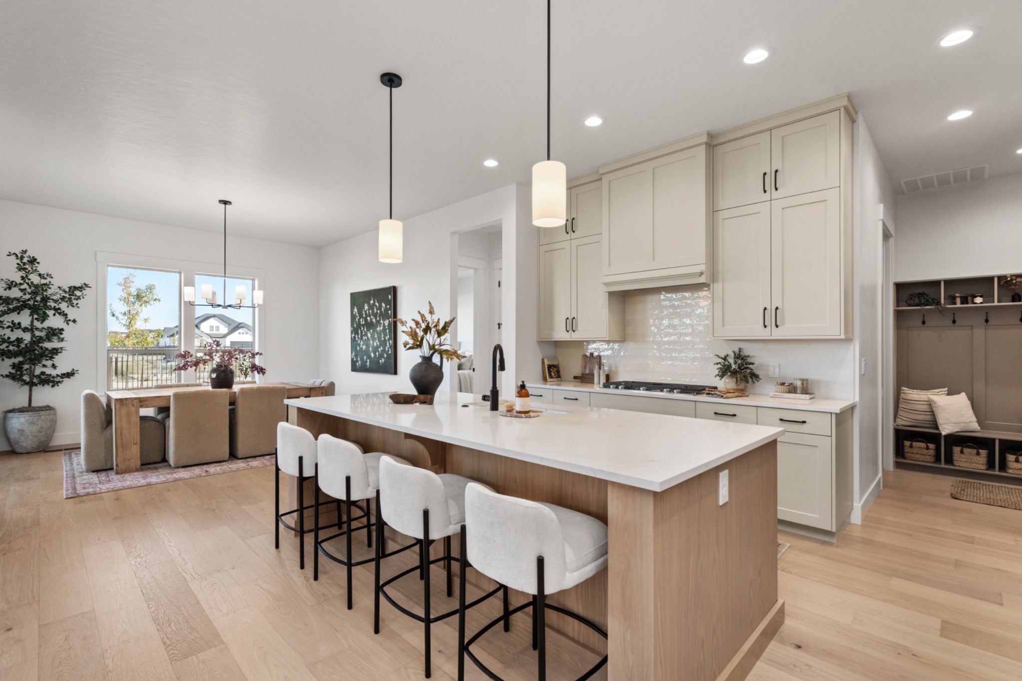 Another view of the kitchen